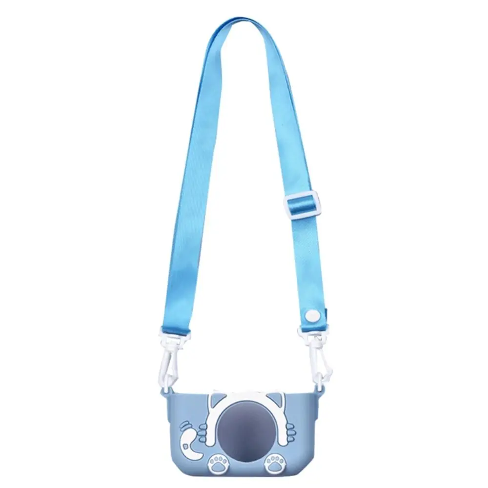 Cartoon Mini Camera Shell with Lanyard Portable Kids Camera Case Anti-scratch Silicone Protective Cover for X2 Children Camera