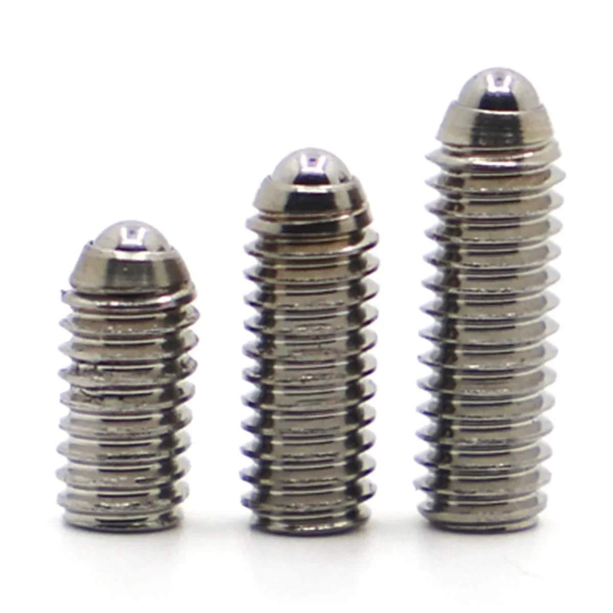 M3 M4 M5 M6 M8 M10 M12 304 Stainless Steel Hex Socket Allen Spring Ball Plunger Grub Point Set Screw Bolt