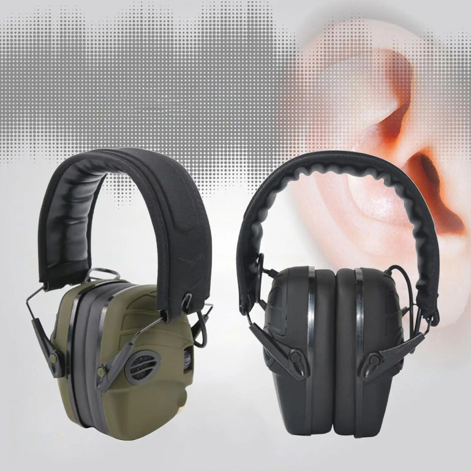 Shooting Earmuffs for Gun Range Ear Protection NRR 25dB Ear Defenders