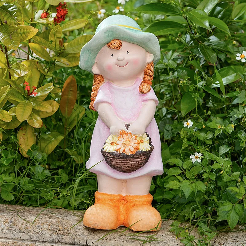 For Boys and Girls Ornament Outdoor Garden Garden Decoration Ornament