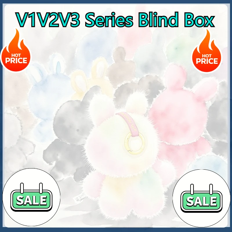 

Monster V1、V2、V3 Series Blind Box Plush Vinyl Doll Animated Character Face Keychain Pendant Surprise Birthday Gifts
