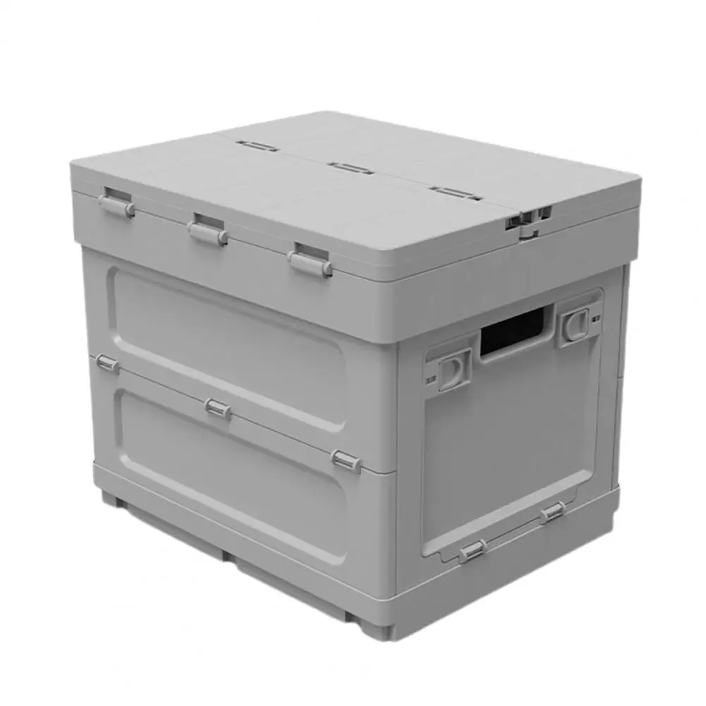 Multifunctional - Foldable Large Capacity Storage Container, 17 Gallon Deck Box Indoor and Outdoor Use, Waterproof Storage Bin