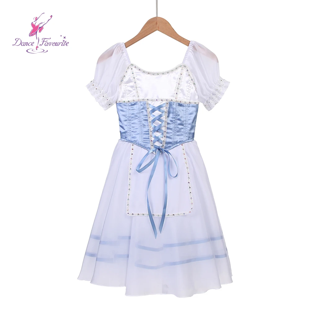 B25014 La Fille mal gardée Ballet Tutu Blue Romantic Ballet Costume Tutu Competition Ballet Tutu