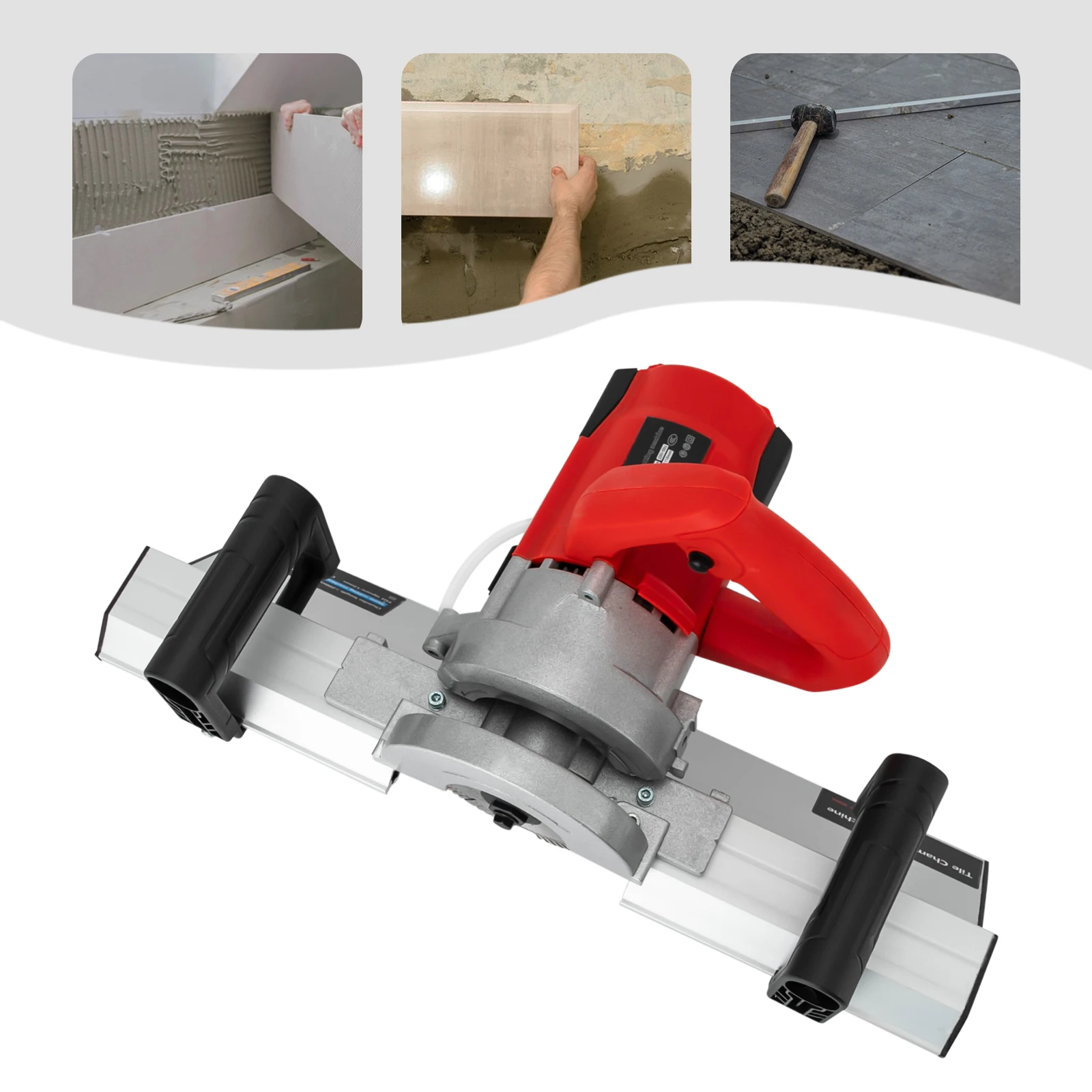 43° Tile Chamfering Machine 1200W Tile Cutting Machine Chamfering Tool Precise Edge Cutting for Smooth & Professional Results