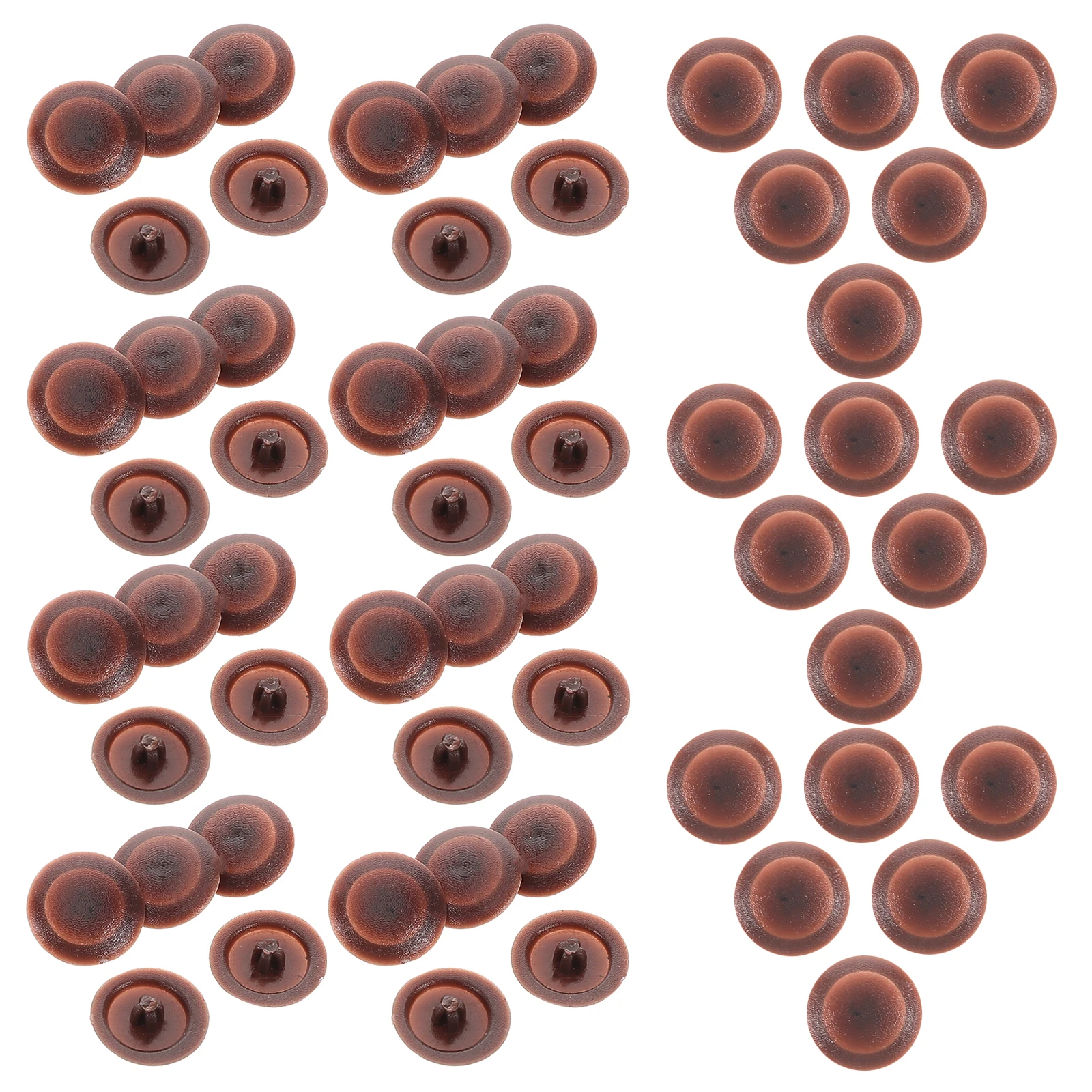 

500pcs Screw Cap Decorative Cover Plastic Cross Design Protective Light Fixture Lug Nut Covers For Screws