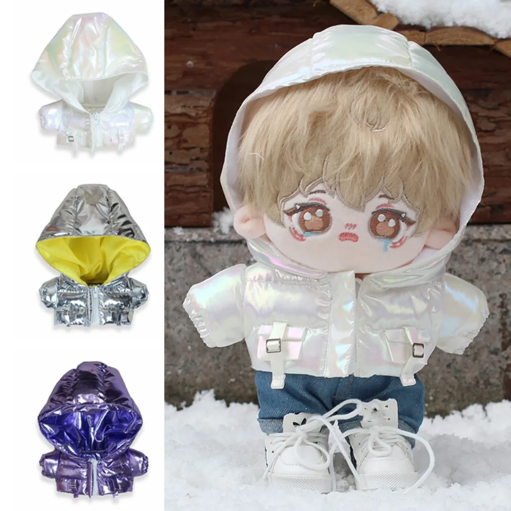 

Cotton-padded Jacket Cotton Doll Clothes Hooded Winter Plush Doll Clothes Thick Mini No Attribute Doll Clothes Children's Gift