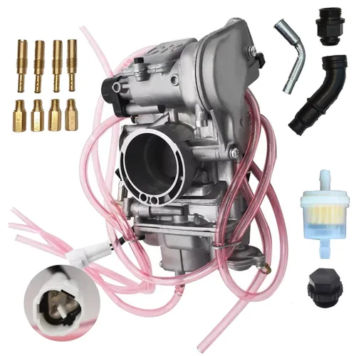 Imagen 2 del producto Carburador Carb para Yamaha WR400F WR426F WR450F YZ400F YZ426F YZ450F 1998-2009 HONDA CRF450R 2002-2014 SUZUKI RMZ450 2005-2007