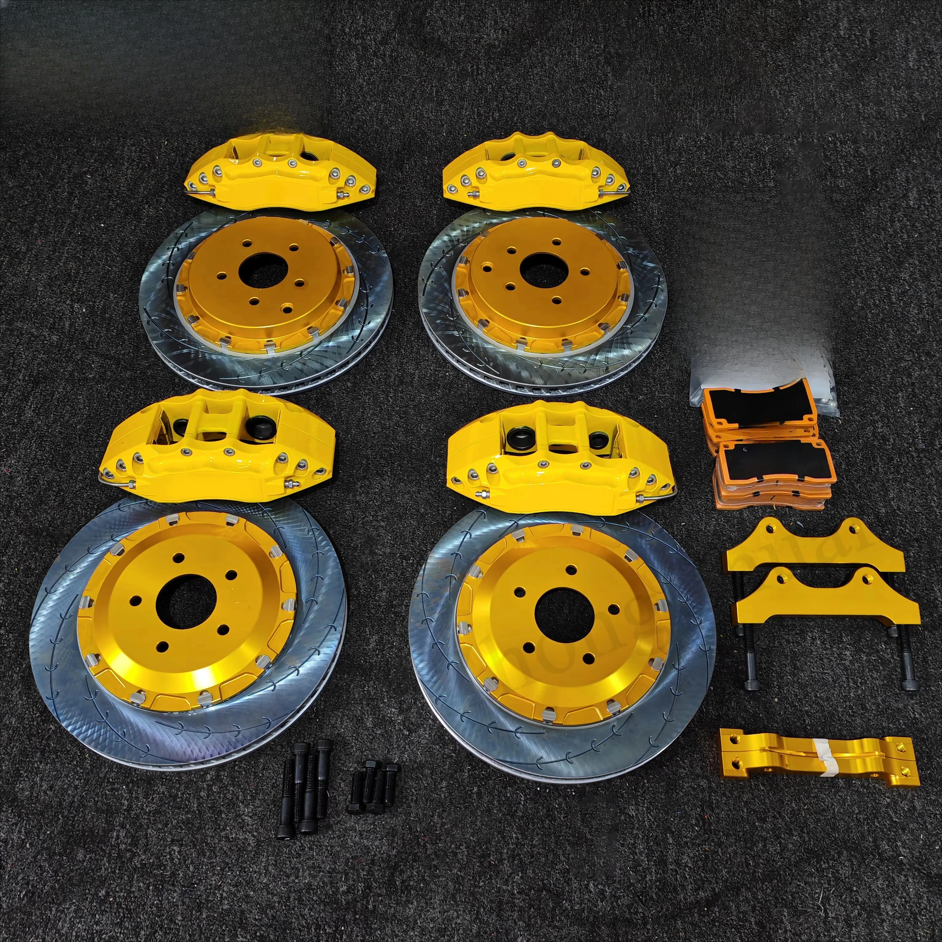 

Caliper 6 Piston EC670 Steel Disc Large Brake Caliper Kit 355mm Brake Disc 18 Wheel Brakes for Skyline R33