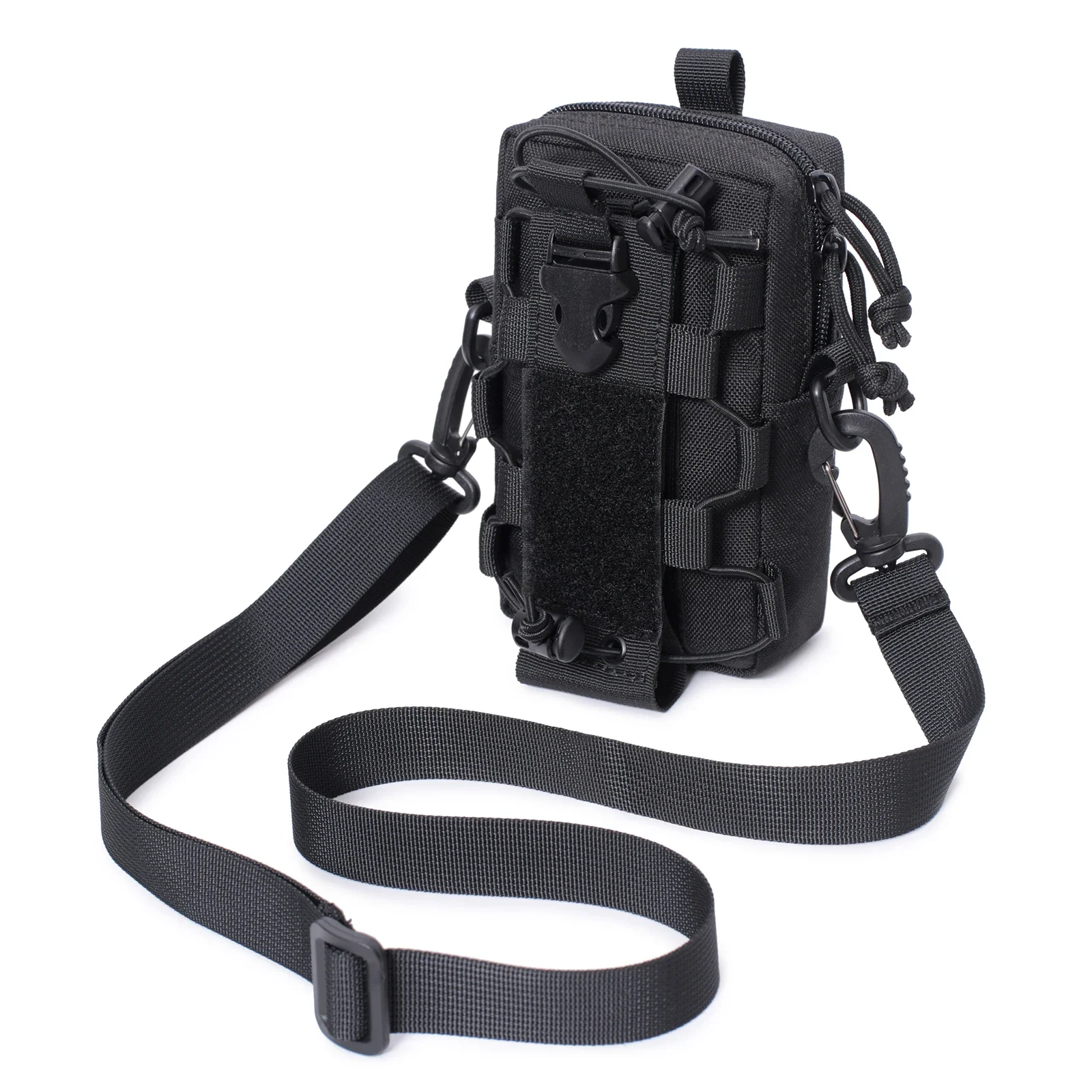 Tactical Molle Waist Bag Bottle Pouch Outdoor Vest Pack EDC Tools Mobile Phone Holder Case Hunting Accessory Storage Bag