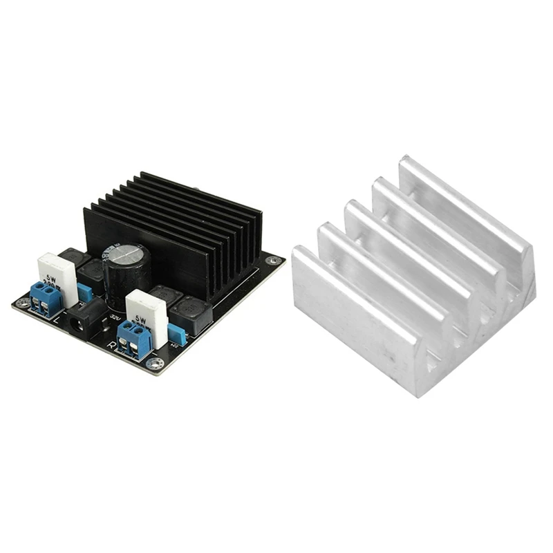 100W + 100W Amplifier TDA7498 Class D Amp Subwoofer Assembled Board Module With 50Pcs 9X9x5mm Mini Aluminium Heatsink