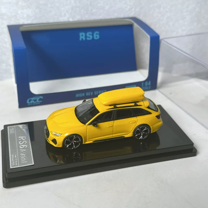 

GCC 1: 64 Scale RS6 Avant C8 2020 Wagon Resin Car Model Adult Toy desktop Collection Gift Static Display