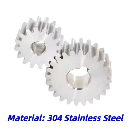 1pc 1M Spur Gear 1 Module 304 Stainless Steel Flat Gear 12 13 14 15 16 17 18 20 21 22 23 24 25 26 27 28 Teeth Gear