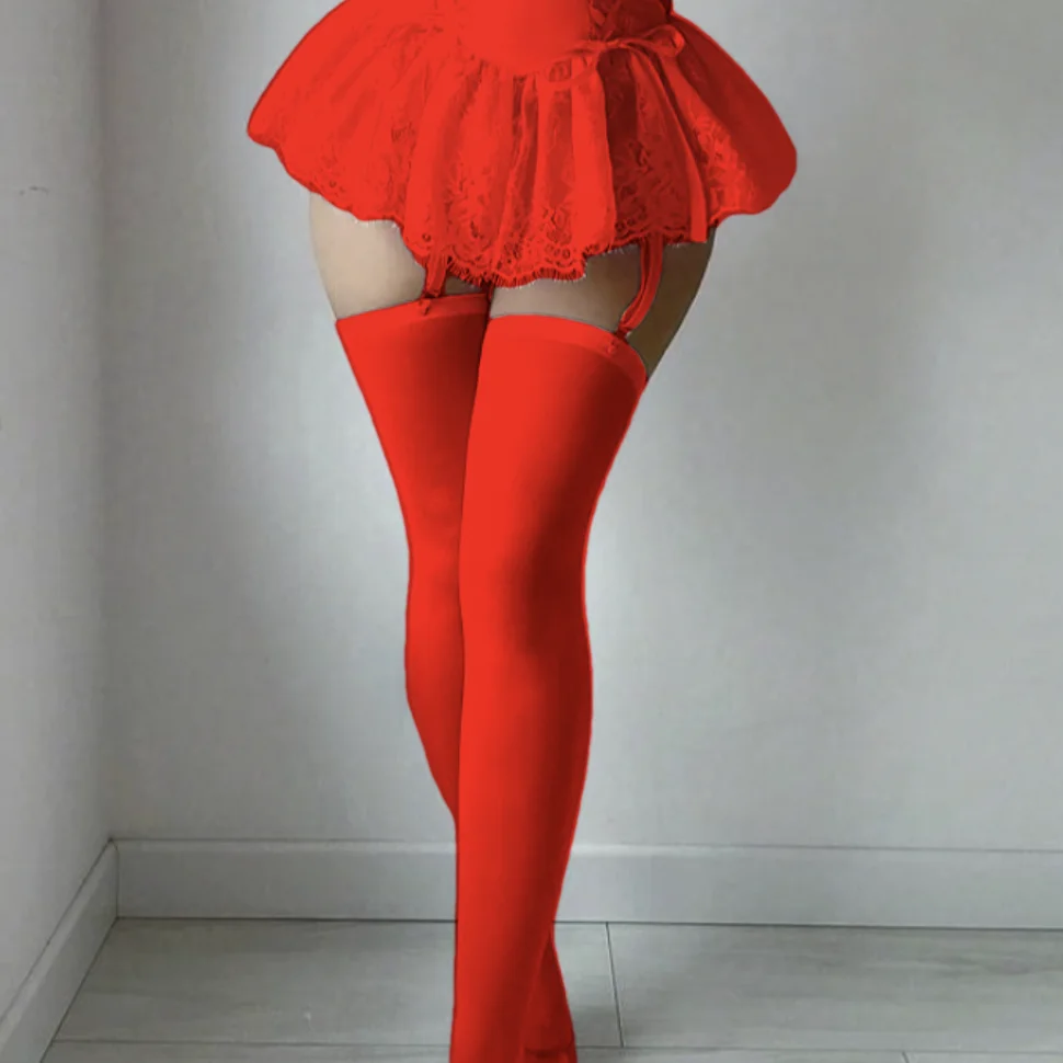 نادي جوارب ملونة المرأة 80D المخملية جوارب طويلة إلى الركب طالب الملابس الداخلية الفخذ الخريف الشتاء جورب دافئ فتاة الساخن مثير الجورب #6