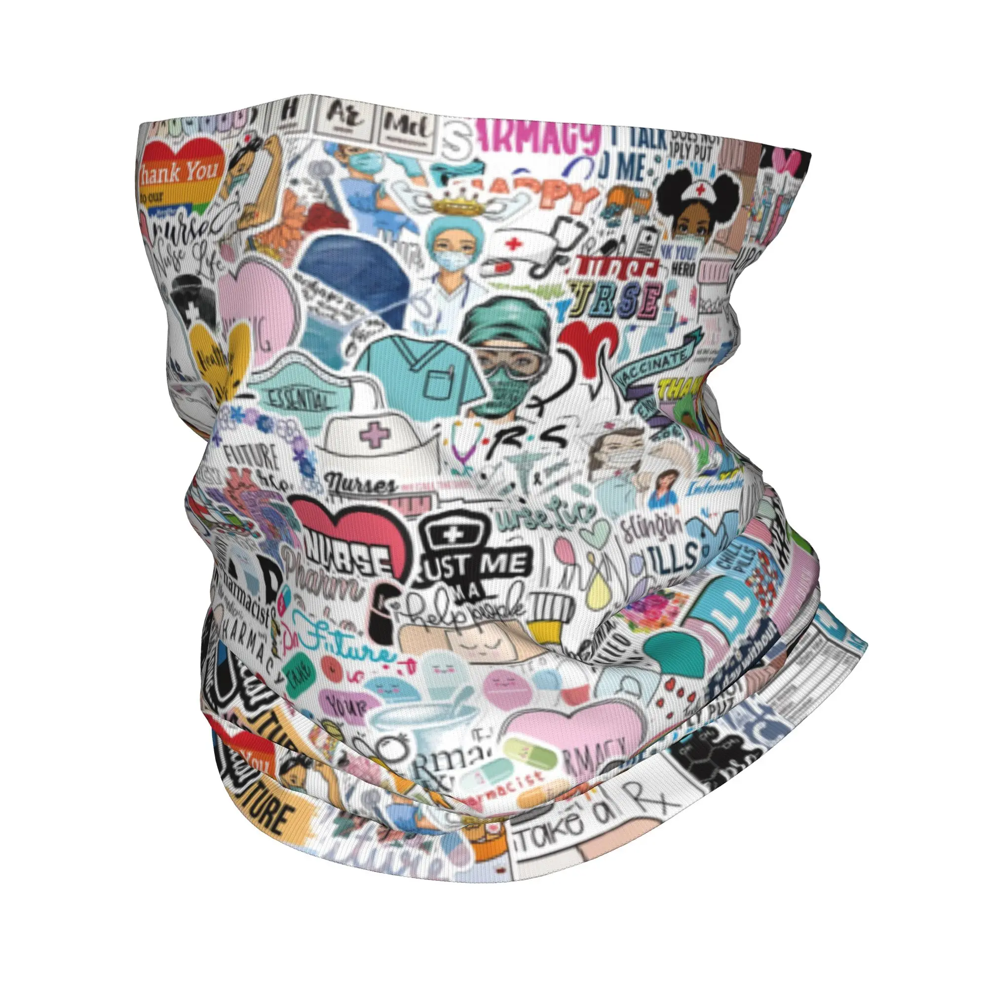 

Бандана для кормления медсестры на заказ, теплый шарф для женщин и мужчин, зимний лыжный походный шарф, гетры для лица