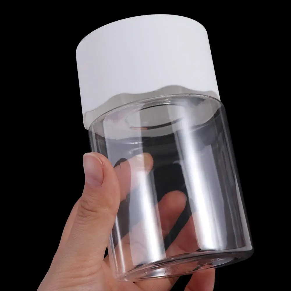 Plastikowe doniczki hydroponiczne białe przezroczyste doniczki hydroponiczne okrągłe stylowe wazony do uprawy roślin wodnych dekoracja domu