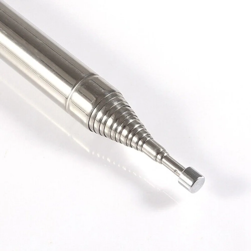 2Pcs 5.6M 201 Stainless Steel Whip Antenna Pull Rod For HF Radio Positive Whip Antenna Telescopic Antenna DIY Shortwave Antenna