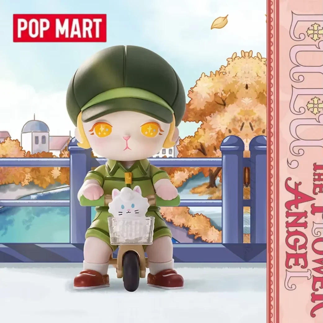 

POP MART Bunny Flower Angel Lulu Series слепая коробка игрушки Kawaii аниме фигурка украшение для рабочего стола сюрприз Mystery Box