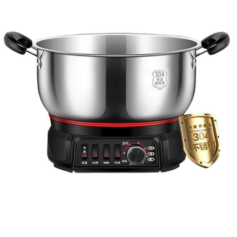 

Stainless steel timed multifunctional electric heating pot