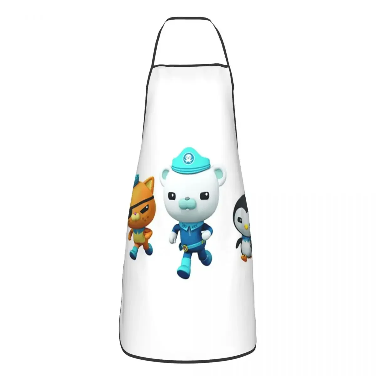 Фартук Kid Kwazii The Octonauts (6) для шеф-повара, кулинарии, кухни, нагрудник без рукавов, кухонный фартук для уборки для женщин и мужчин, живопись