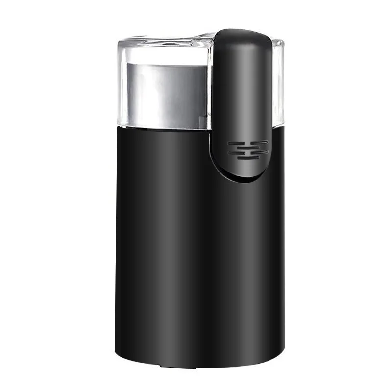 110V Portable Stainless Steel Coffee Bean Grinder Mini Electric Powder Grinding Dry Grinder Grinder