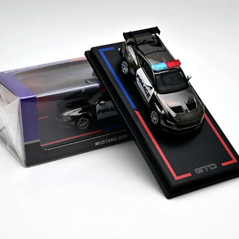 

CMmodel Diecast Original 1:64 Scale Mustang GTD Alloy Model Simulation Decoration Souvenirs Gifts Collection Static Display