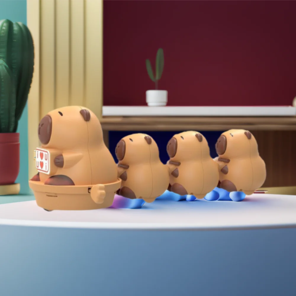 

Climbing Capybara Clockwork Toys Cartoon Cute Capybara Wind-up Toy Interactive Funny Clockwork Model Toy Kids Children