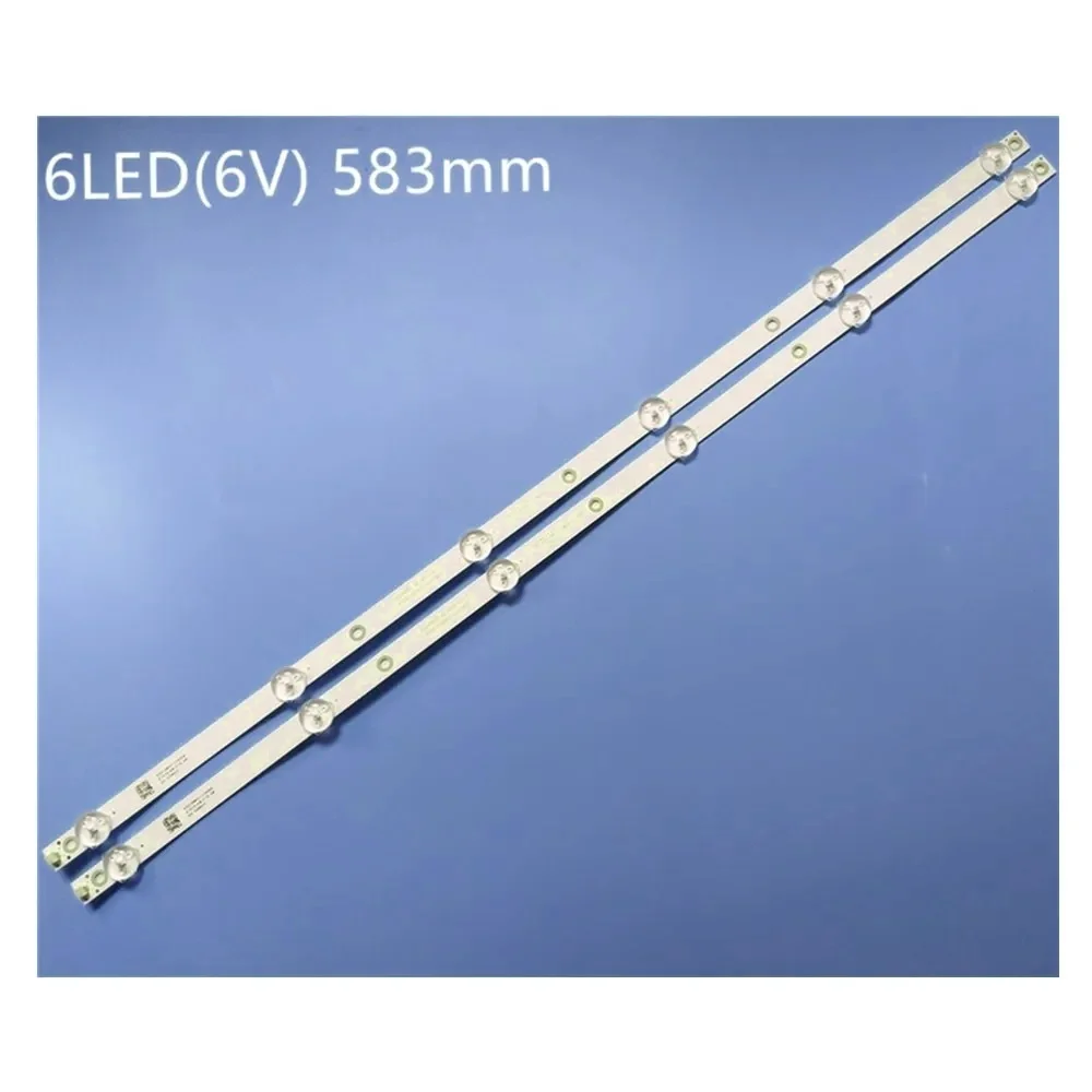 LED backlight strip 6 lamp for HUGO 32inch K320WDC1 A2 4708-K32WDC-A2113N01 6LED 583MM TX-32ER250ZZ K320WDC2B 32PHS4012