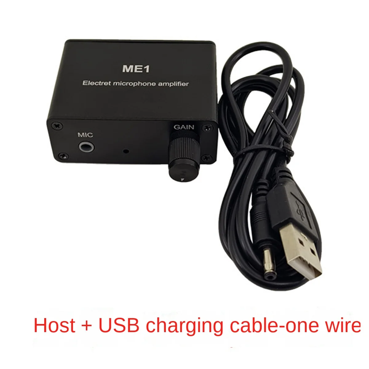 3.5mm ME1 Condenser Microphone Headphone Amplifier Audio Preamplifier Mixing Board