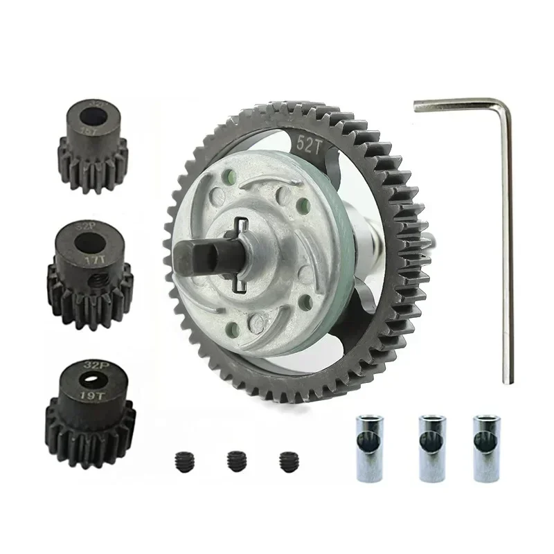 

Metal 6878 Differential Gear Complete Slipper Clutch 50T 52T 53T 54T For TRX Slash 4X4 / Stampede Rustle 4X4 1:10 RC Car