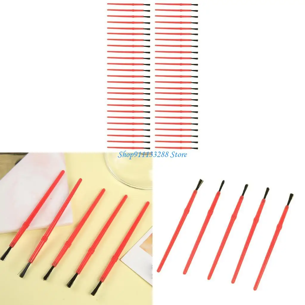 

G88d 50pcs маленькая кисть для кисти детская кисть для детской кисти для школьного художественного проекта живопись