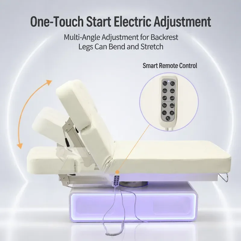 Bohorio Electric Beauty Bed for Facial Lifting Massage and Physiotherapy Treatment