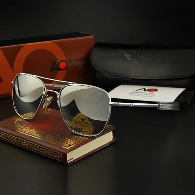 lunettes-de-soleil-pilote-ao55-57-pour-homme-marque-de-luxe-design-militaire-americain-lunettes-de-soleil-d'aviation-pour-femme-verres-en-verre-trempe-de-qualite-superieure