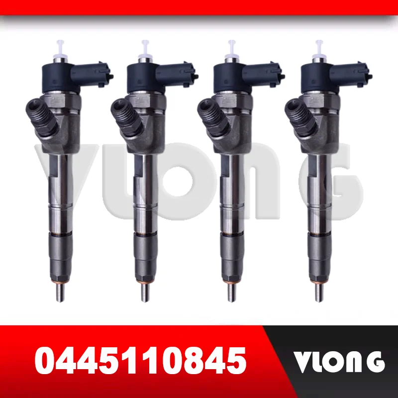 

Durable New Truck Diesel Injector Assy For JMC Truck QingLing Diesel Engine Common Rail Fuel Injector 0 445 110 845 0445110845
