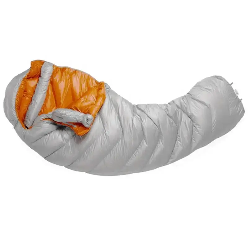 Ultralight Sleeping Bag, 10D Nylon Goose Down, Portable Outdoor Camping Gear for Adults Hiking Travel Use