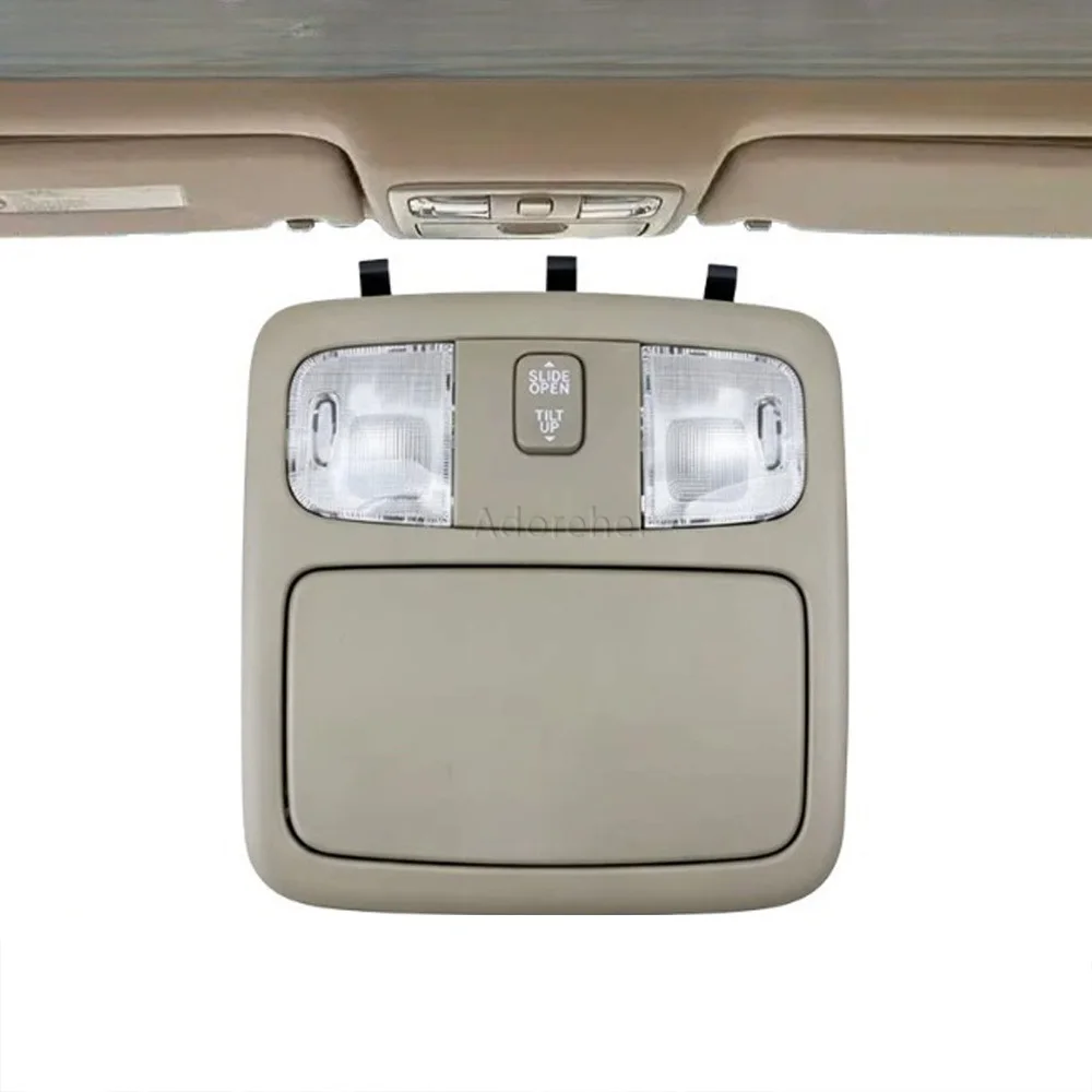 1PC Beige Roof Lighting Car Interior Kit Center Multi-functional Storage Easy To Install for Camry 2002-2006 for 4Runner 03-09