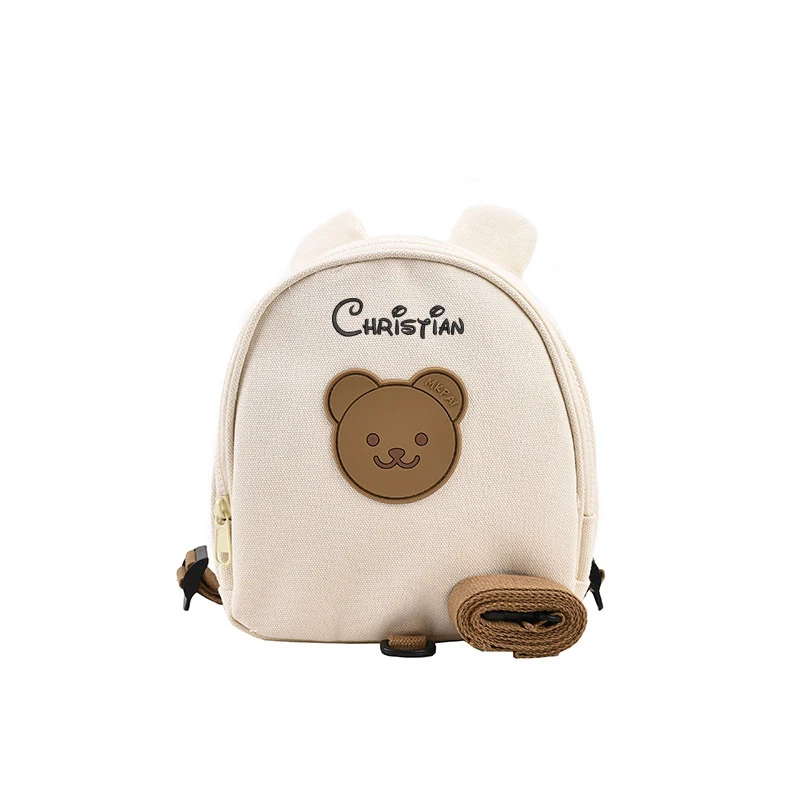 Mochila antipérdida para bebé con bordado personalizado, Mini mochila para niño pequeño, Lindo bolso de hombro ligero, mochila escolar para niño de jardín de infantes