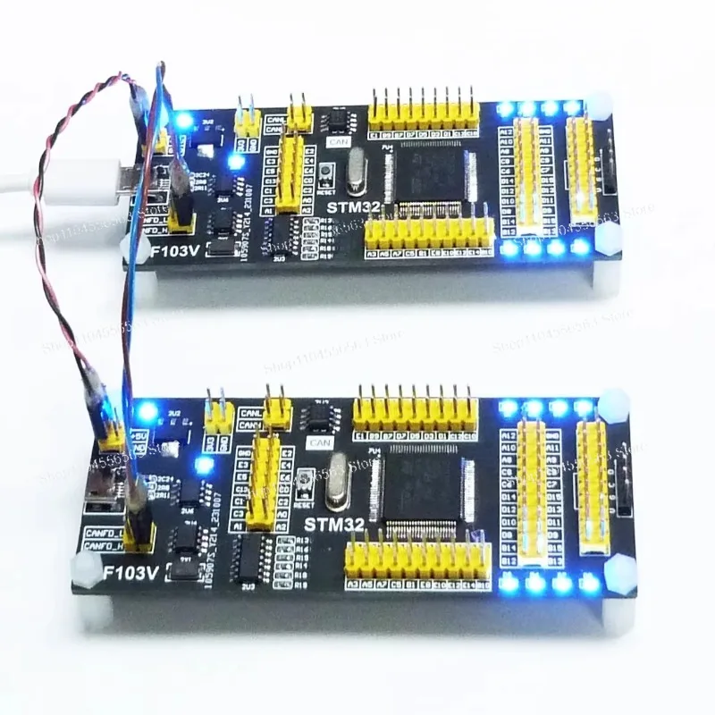 

STM32F103+MCP2518FD+ATA6563 Boards, CANFD/CAN Dual-protocol, SPI Interface Industrial Communication Development Kits