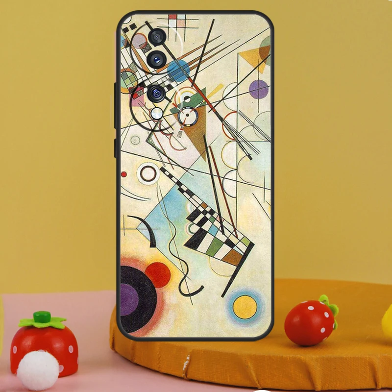 Wassily Kandinsky Abstract Artistic Case For Honor 200 Magic 5 6 Pro X9c X9a X8a X7a X6a X7 X8 X9 X8b X9b 50 70 90 Lite Cover