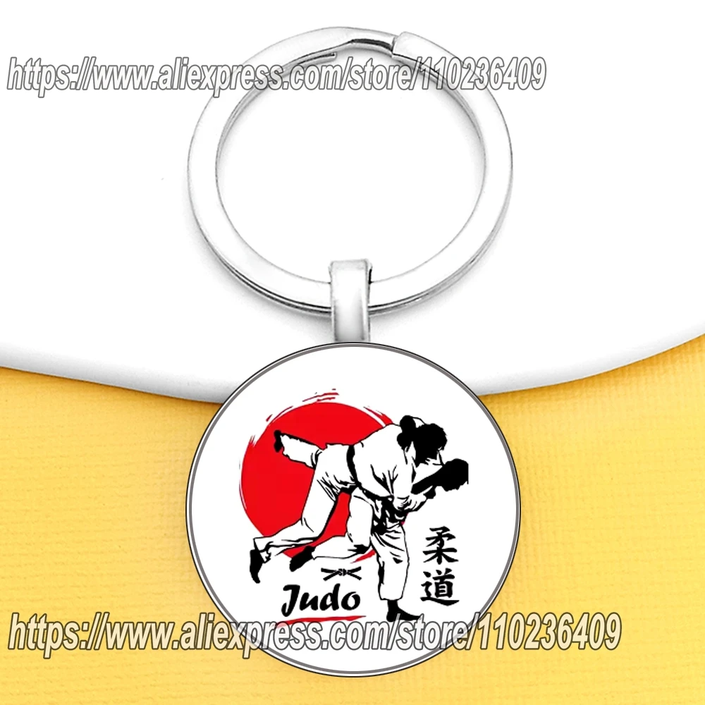 أنماط متعددة كول فنون الدفاع عن النفس الجودو سلاسل المفاتيح للرجل التايكوندو Keyrings الكاراتيه/Aikido مفتاح حامل للمفاتيح