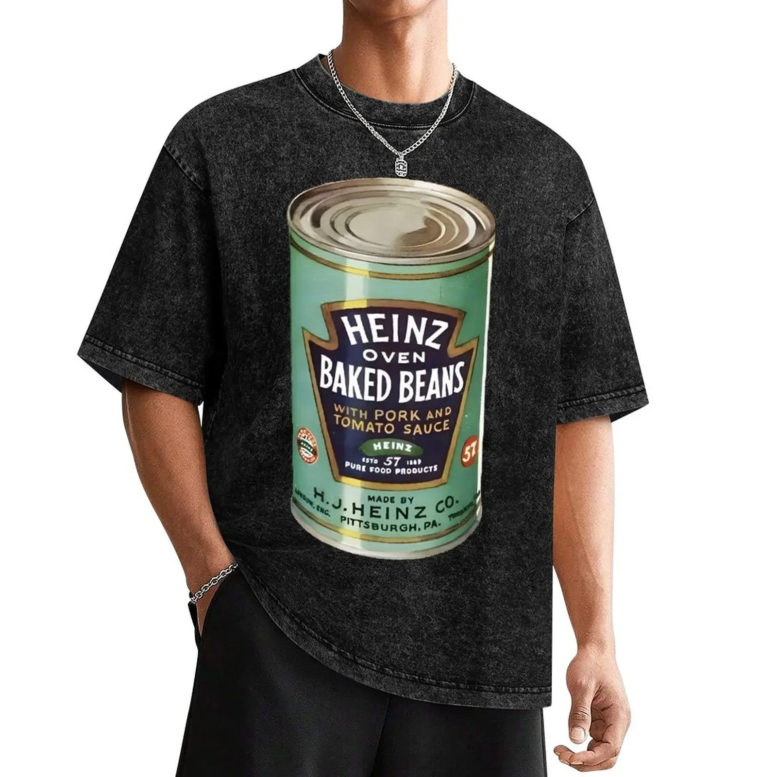 Heinz Oven Baked Beans Vintage Advert T-Shirt blacks sublime anime t shirts sports fans Men's t shirts