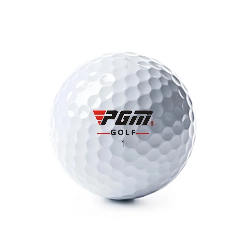 

PGM White golf ball Three-layer game ball with LOGO weight 44g hardness 80 Q002