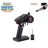 The New Hotrc Ct 6a Remote Control Is Equipped With A 2.4g F06a Receiver And Is Suitable For Climbing Drifting Vehicles  Rc Cars