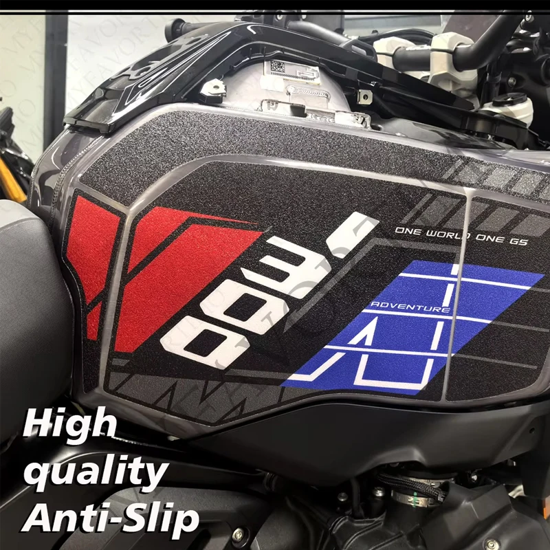 For R1300GS R1300 R 1300 GS Adventure ADV GSA Tank Pad Gas Fuel Oil Kit Knee Protection Accessories Stickers Decals 2024 2025