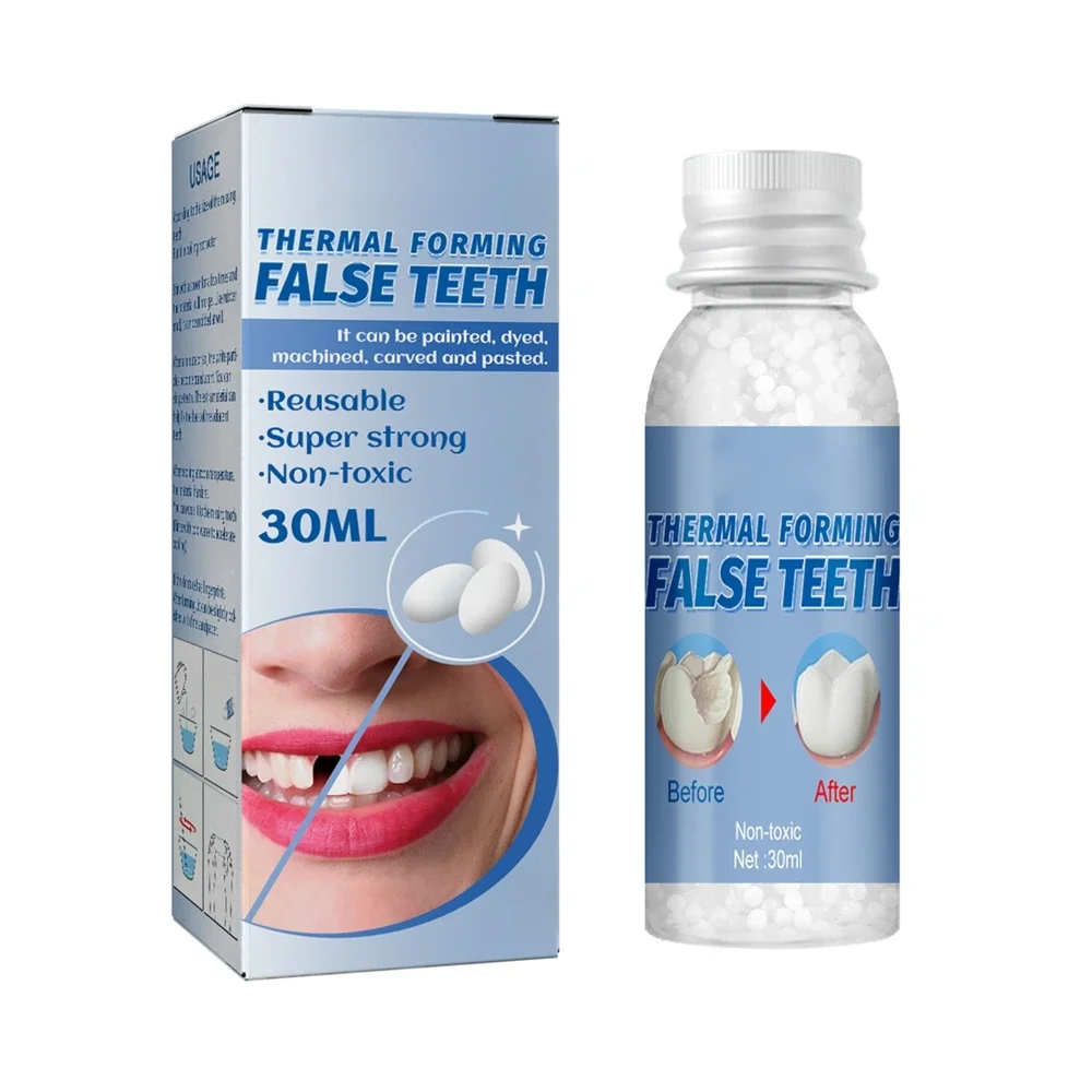 Resin Tooth Repair Glue Shapeable Teeth Fill Gaps Solid Glue Temporary Teeth Repair Falseteeth Glue Dental Beauty Health