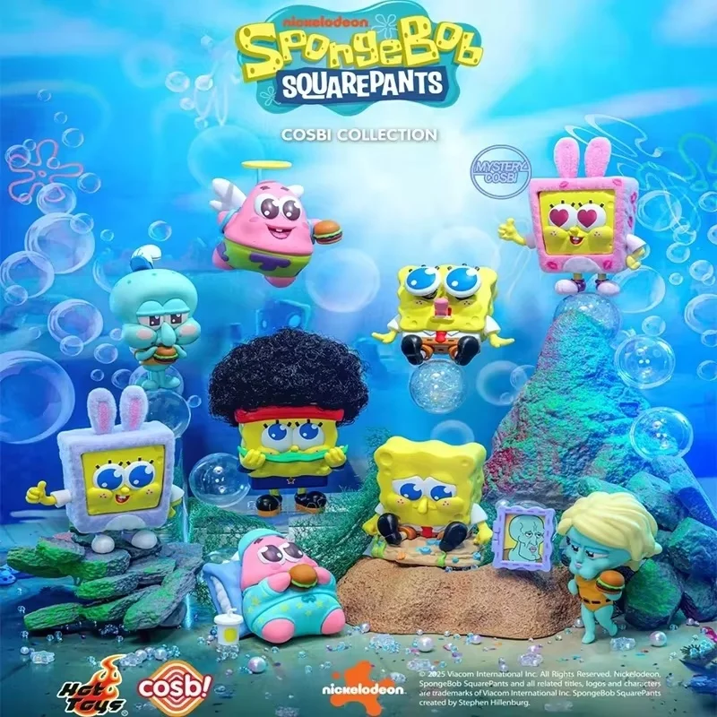 ألعاب ساخنة سبونجبوب سكوير بانتس كوسبي صندوق أعمى تمثال صغير لطيف تحصيل زخارف مكتب لعبة عصرية هدية للأطفال يصل 2025 #3