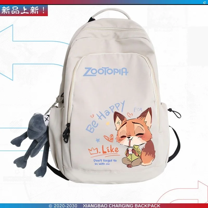 حقيبة كتف ديزني زوتوبيا اللطيفة جودي ونيك، حقيبة ظهر كروس، حقيبة ظهر مكتبية للطلاب، هدايا العيد #2