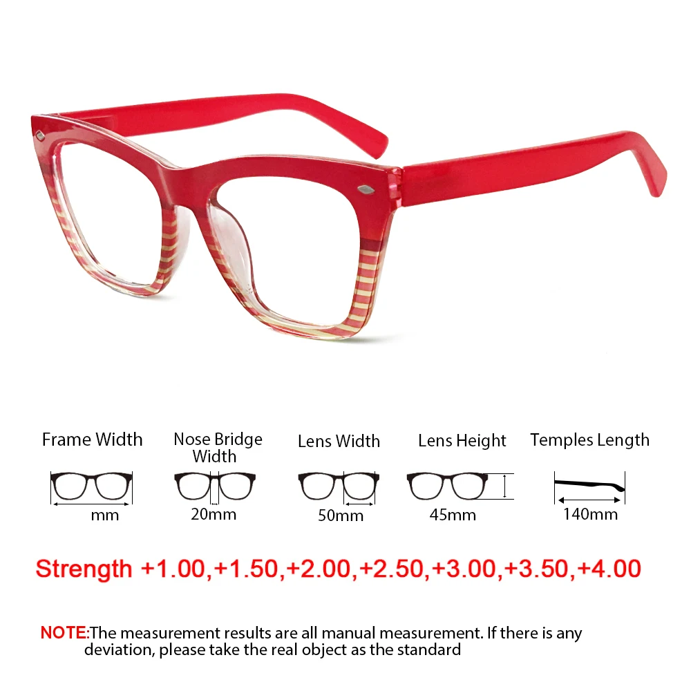 Turezing Reading Glasses for Men and Women Readers with Spring Hinges High Quality Fashion Eyeglasses