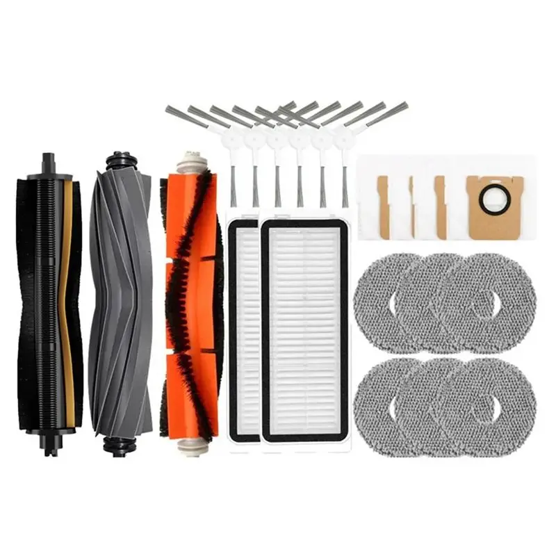 

Акция! Запасные части для робота-пылесоса Dreame L20 Ultra/L30: основная и боковые щетки, HEPA-фильтр, салфетка для влажной уборки, мешок для сбора пыли.