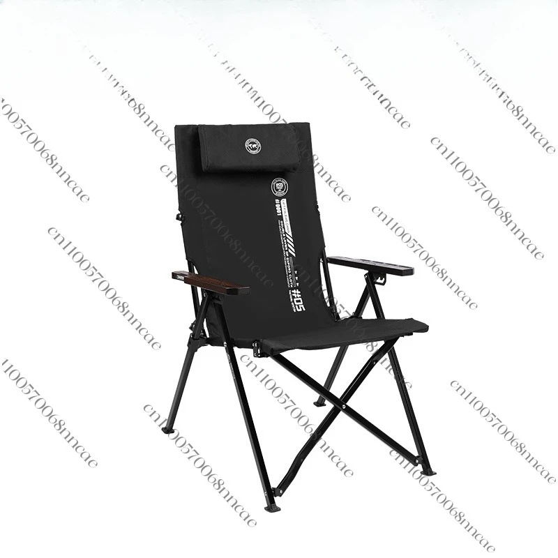 Camping chair four-speed adjustable aluminum alloy outdoor camping recliner