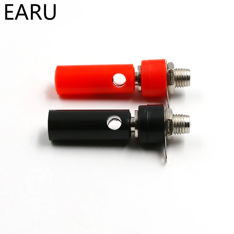 1set Male And Female J072 4mm Banana Plug Male And Female To Insert Connector Banana Pin DIY Model Parts